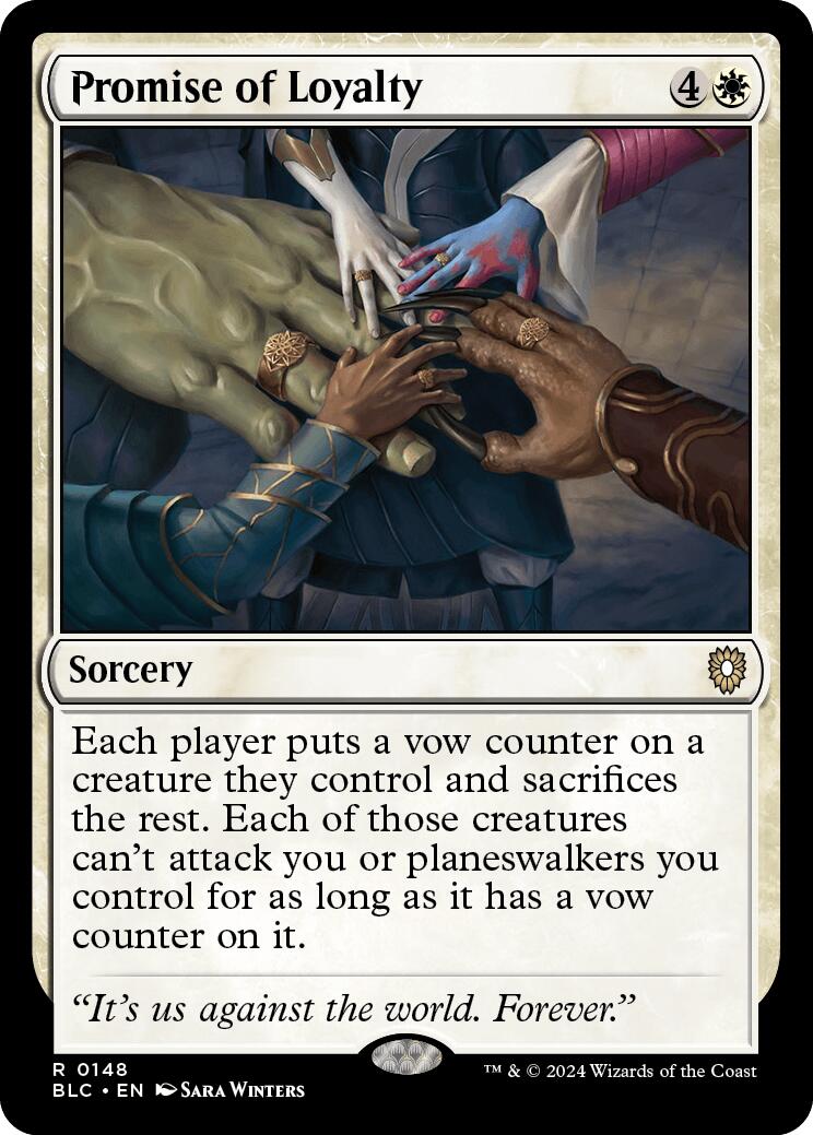 Promise of Loyalty [Bloomburrow Commander] - Magic: The Gathering - Card Brawlers | Quebec | Canada |