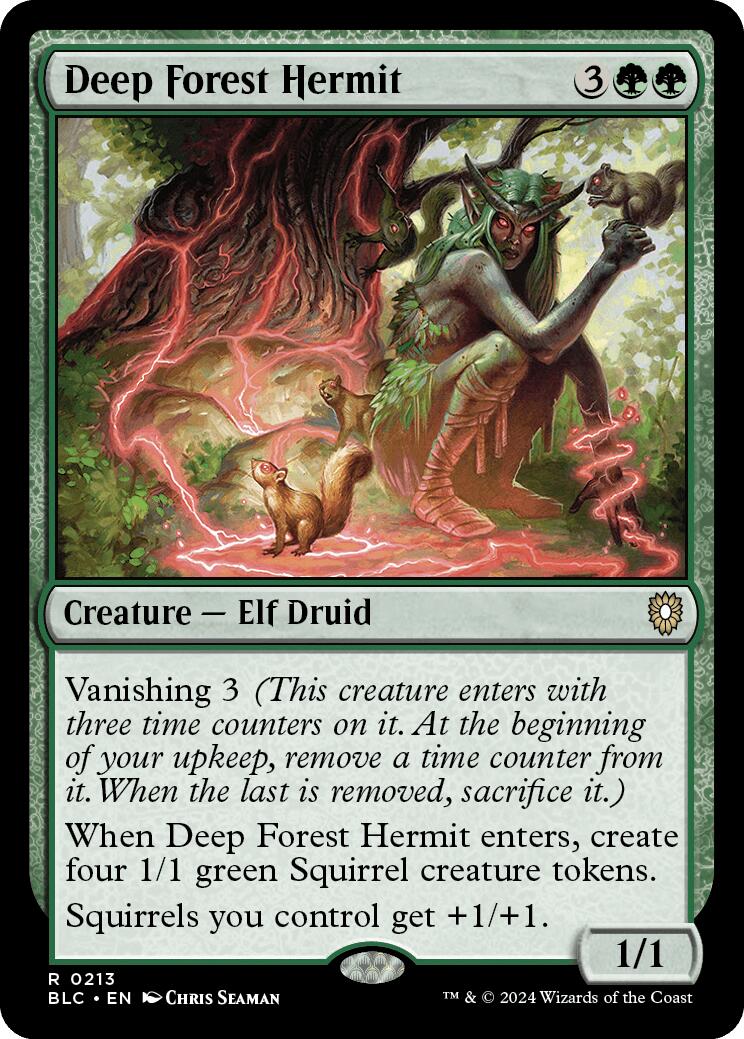 Deep Forest Hermit [Bloomburrow Commander] - Magic: The Gathering - Card Brawlers | Quebec | Canada |