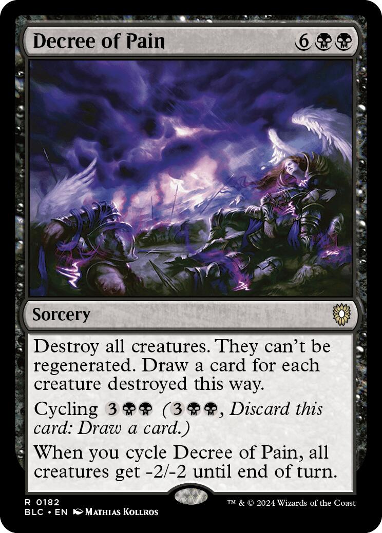 Decree of Pain [Bloomburrow Commander] - Magic: The Gathering - Card Brawlers | Quebec | Canada |
