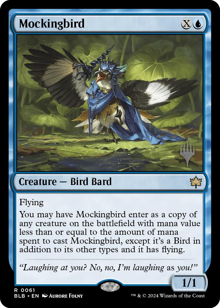 Mockingbird (Promo Pack) [Bloomburrow Promos] - Magic: The Gathering - Card Brawlers | Quebec | Canada |