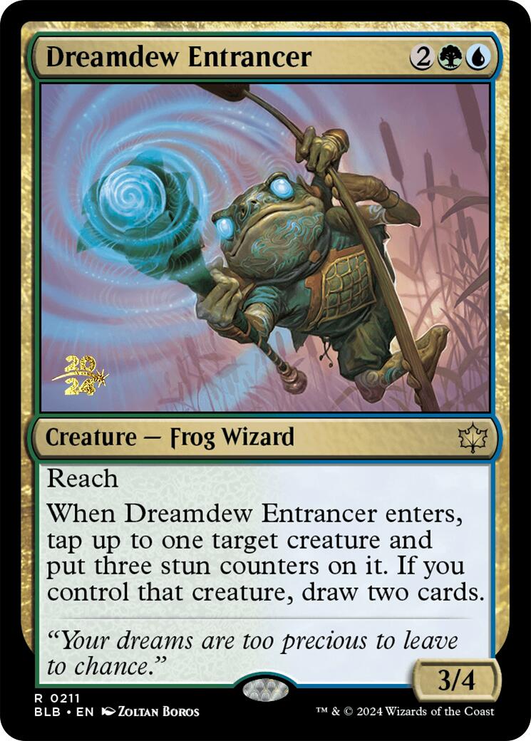 Dreamdew Entrancer [Bloomburrow Prerelease Promos] - Magic: The Gathering - Card Brawlers | Quebec | Canada |