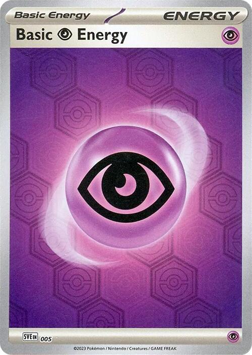 Basic Psychic Energy (005) [Scarlet & Violet: Shrouded Fable] - Pokémon - Card Brawlers | Quebec | Canada |