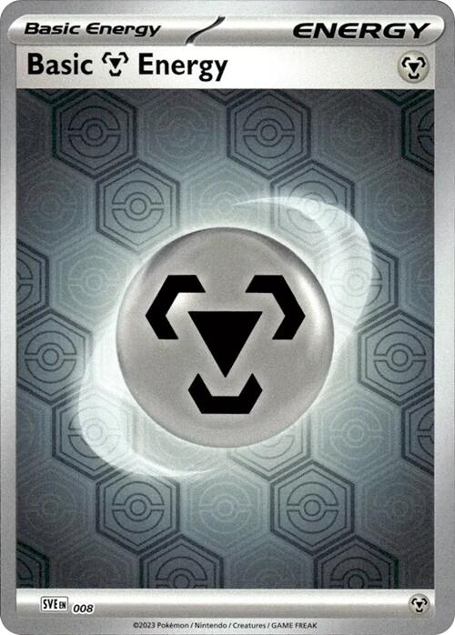 Basic Metal Energy (008) [Scarlet & Violet: Shrouded Fable] - Pokémon - Card Brawlers | Quebec | Canada |