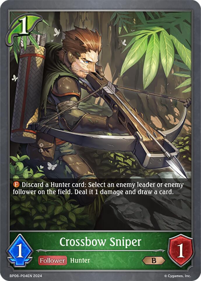 Crossbow Sniper - P04 (Foil) (BP06-P04EN) [Paragons of the Colosseum] - Bushiroad - Card Brawlers | Quebec | Canada |