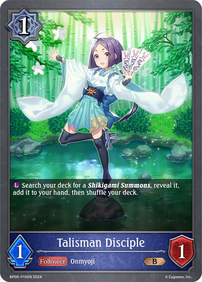 Talisman Disciple - P15EN (Foil) (BP06-P15EN) [Paragons of the Colosseum] - Bushiroad - Card Brawlers | Quebec | Canada |