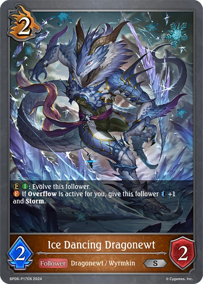 Ice Dancing Dragonewt - P17EN (Foil) (BP06-P17EN) [Paragons of the Colosseum] - Bushiroad - Card Brawlers | Quebec | Canada |