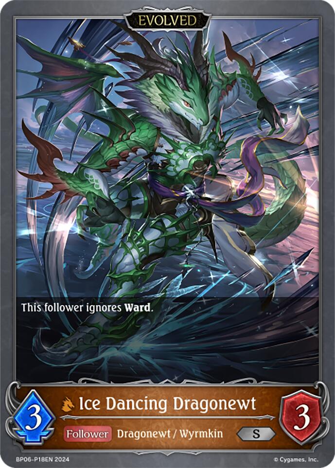 Ice Dancing Dragonewt (Evolved) - P18EN (Foil) (BP06-P18EN) [Paragons of the Colosseum] - Bushiroad - Card Brawlers | Quebec | Canada |