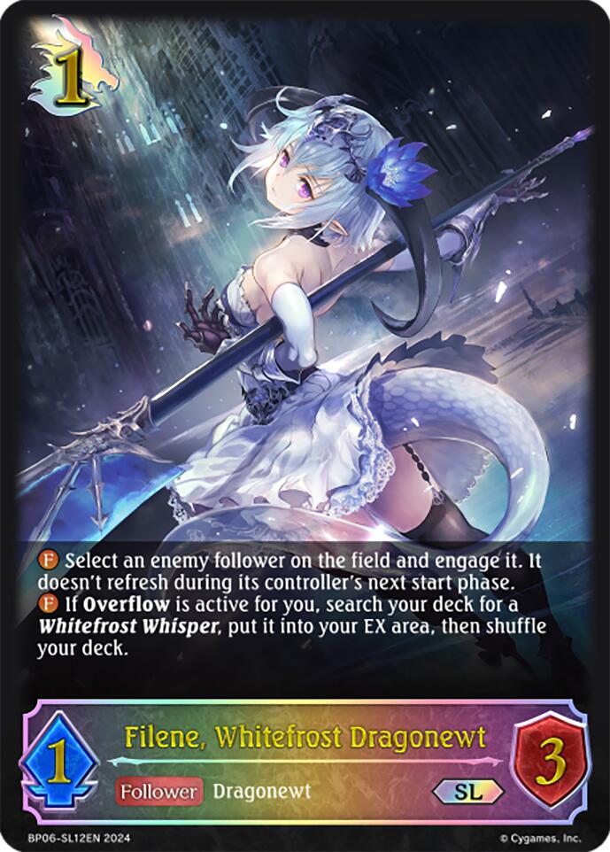 Filene, Whitefrost Dragonewt (BP06-SL12EN) [Paragons of the Colosseum] - Bushiroad - Card Brawlers | Quebec | Canada |