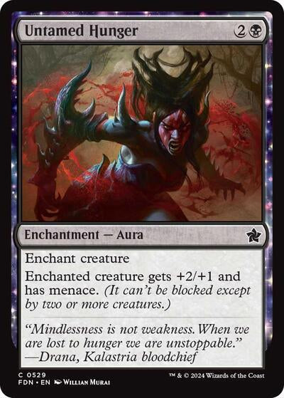 Untamed Hunger [Foundations] - Magic: The Gathering - Card Brawlers | Quebec | Canada |