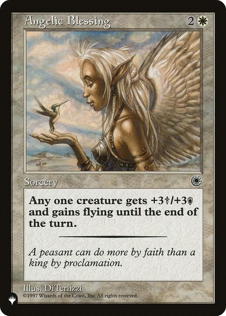 Angelic Blessing [The List] - Magic: The Gathering - Card Brawlers | Quebec | Canada |