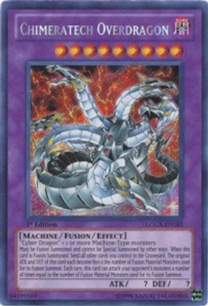 Chimeratech Overdragon [LCGX-EN183] Secret Rare - Yu-Gi-Oh! - Card Brawlers | Quebec | Canada |
