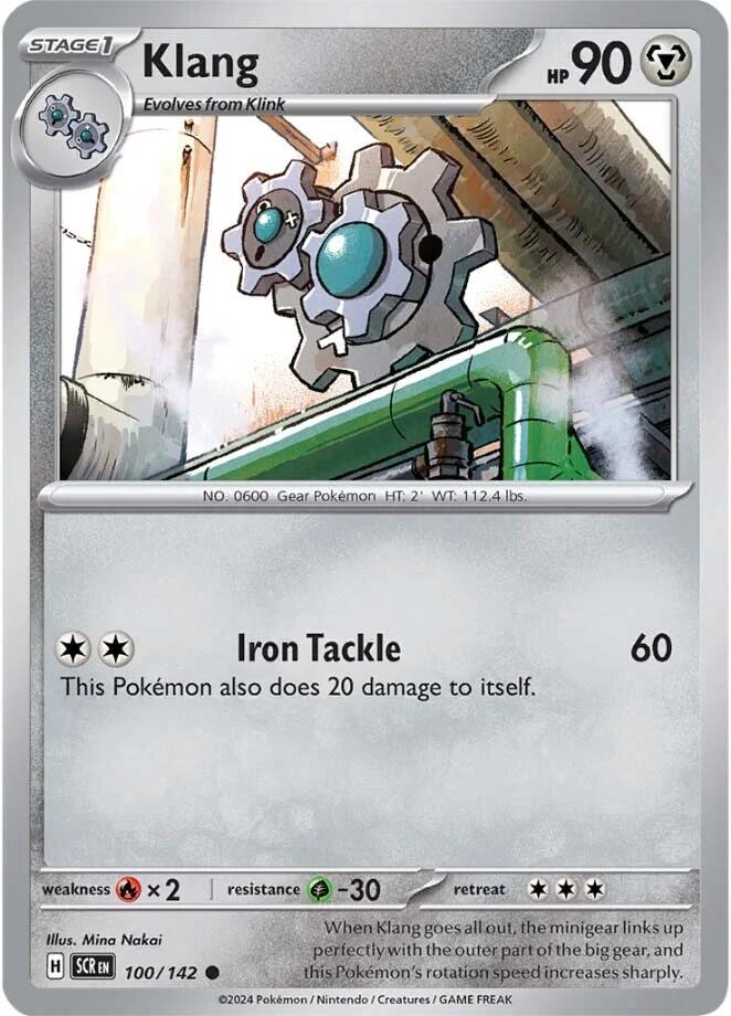 Klang (100/142) [Scarlet & Violet: Stellar Crown] - Pokémon - Card Brawlers | Quebec | Canada |