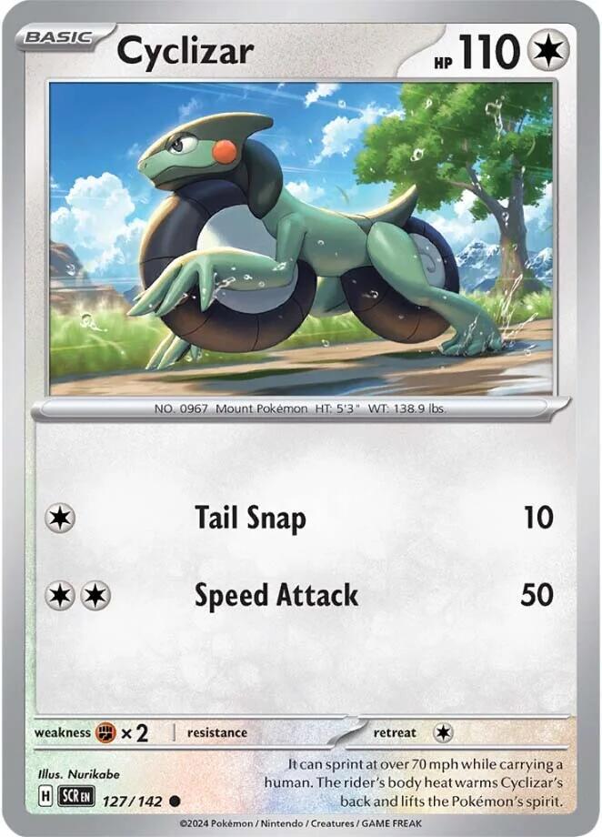 Cyclizar (127/142) [Scarlet & Violet: Stellar Crown] - Pokémon - Card Brawlers | Quebec | Canada |