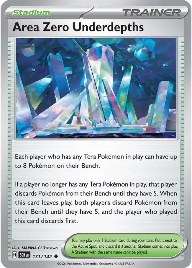 Area Zero Underdepths (131/142) [Scarlet & Violet: Stellar Crown] - Pokémon - Card Brawlers | Quebec | Canada |