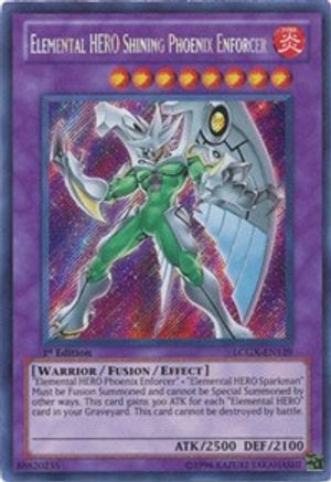 Elemental HERO Shining Phoenix Enforcer [LCGX-EN139] Secret Rare - Yu-Gi-Oh! - Card Brawlers | Quebec | Canada |