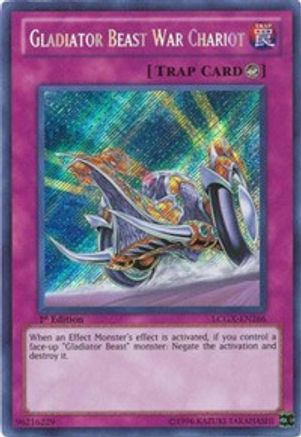 Gladiator Beast War Chariot [LCGX-EN266] Secret Rare - Yu-Gi-Oh! - Card Brawlers | Quebec | Canada |