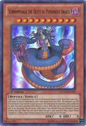Vennominaga the Deity of Poisonous Snakes [LCGX-EN191] Ultra Rare - Yu-Gi-Oh! - Card Brawlers | Quebec | Canada |