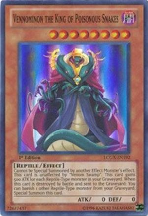 Vennominon the King of Poisonous Snakes [LCGX-EN192] Super Rare - Yu-Gi-Oh! - Card Brawlers | Quebec | Canada |