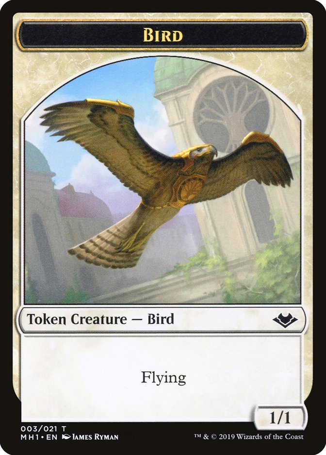 Angel (002) // Bird (003) Double-Sided Token [Modern Horizons Tokens] - Magic: The Gathering - Card Brawlers | Quebec | Canada |