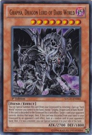 Grapha, Dragon Lord of Dark World [SDGU-EN001] Ultra Rare - Yu-Gi-Oh! - Card Brawlers | Quebec | Canada |