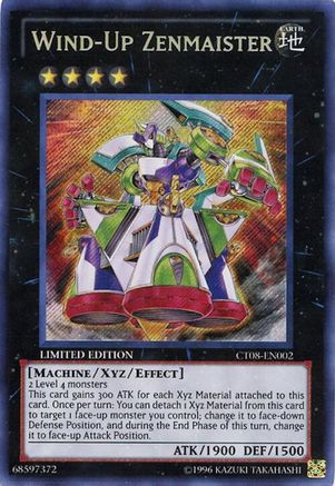 Wind-Up Zenmaister [CT08-EN002] Secret Rare - Yu-Gi-Oh! - Card Brawlers | Quebec | Canada |