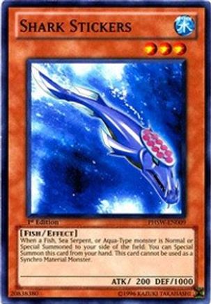 Shark Stickers [PHSW-EN009] Common - Yu-Gi-Oh! - Card Brawlers | Quebec | Canada |