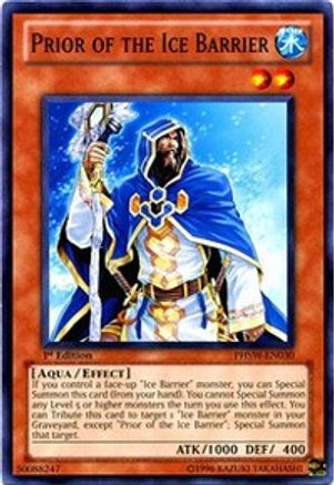 Prior of the Ice Barrier [PHSW-EN030] Common - Yu-Gi-Oh! - Card Brawlers | Quebec | Canada |
