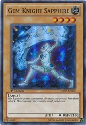Gem-Knight Sapphire [HA05-EN002] Super Rare - Yu-Gi-Oh! - Card Brawlers | Quebec | Canada |