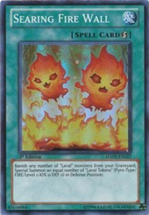 Searing Fire Wall [HA05-EN027] Super Rare - Yu-Gi-Oh! - Card Brawlers | Quebec | Canada |