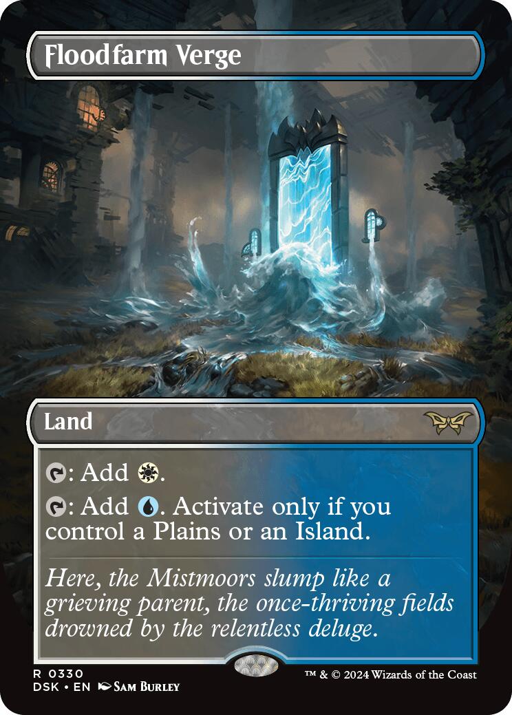 Floodfarm Verge (Borderless) [Duskmourn: House of Horror] - Magic: The Gathering - Card Brawlers | Quebec | Canada |