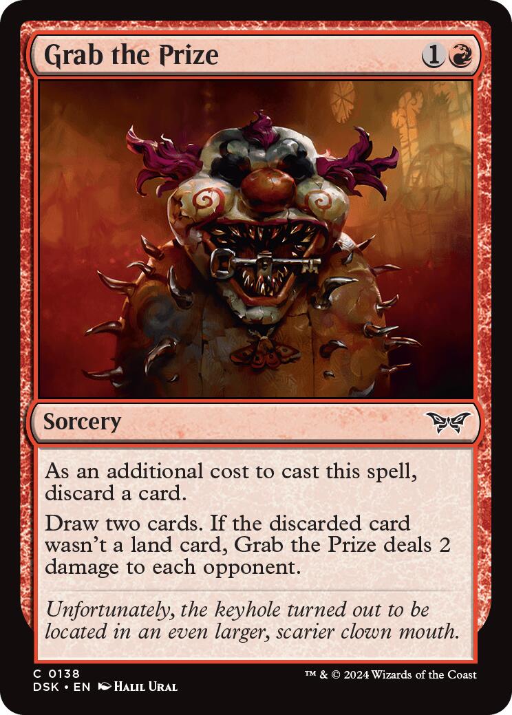 Grab the Prize [Duskmourn: House of Horror] - Magic: The Gathering - Card Brawlers | Quebec | Canada |