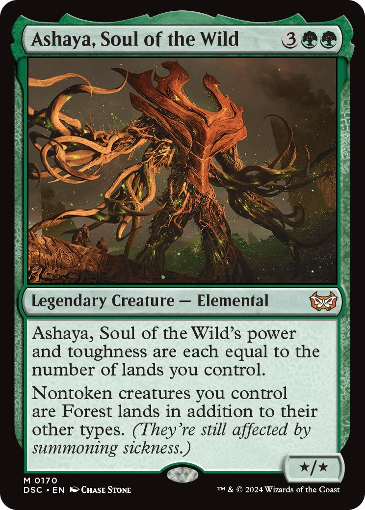 Ashaya, Soul of the Wild [Duskmourn: House of Horror Commander] - Magic: The Gathering - Card Brawlers | Quebec | Canada |