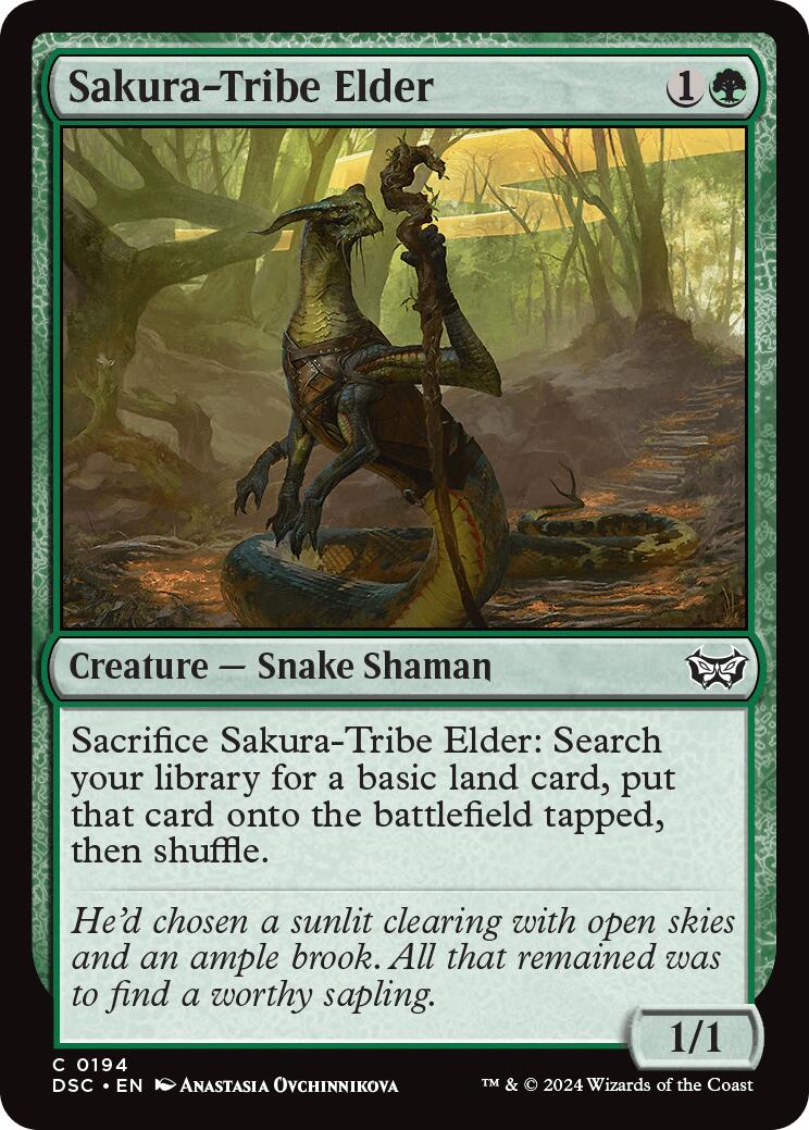 Sakura-Tribe Elder [Duskmourn: House of Horror Commander] - Magic: The Gathering - Card Brawlers | Quebec | Canada |
