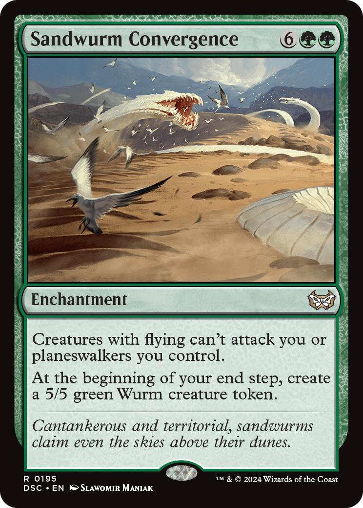 Sandwurm Convergence [Duskmourn: House of Horror Commander] - Magic: The Gathering - Card Brawlers | Quebec | Canada |