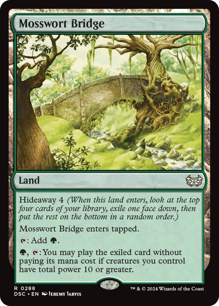 Mosswort Bridge [Duskmourn: House of Horror Commander] - Magic: The Gathering - Card Brawlers | Quebec | Canada |