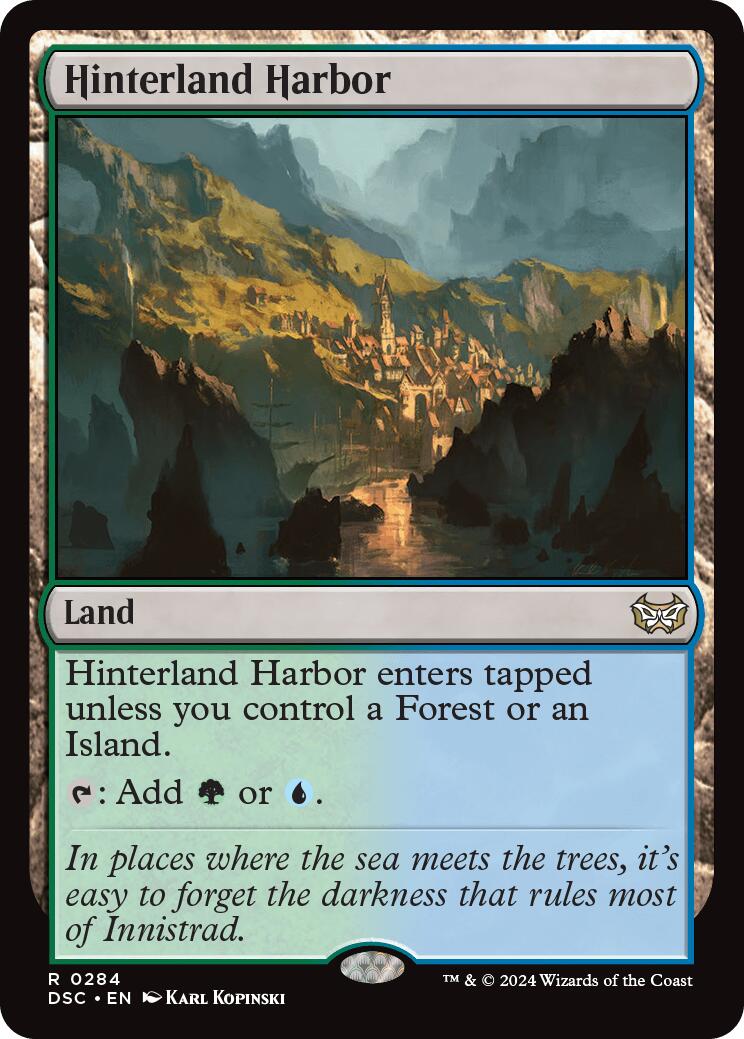 Hinterland Harbor [Duskmourn: House of Horror Commander] - Magic: The Gathering - Card Brawlers | Quebec | Canada |