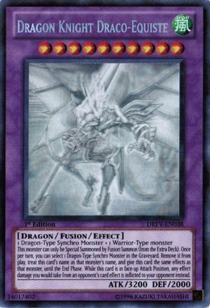 Dragon Knight Draco-Equiste [DREV-EN038] Ghost Rare - Yu-Gi-Oh! - Card Brawlers | Quebec | Canada |
