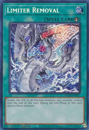 Limiter Removal (Alternate Art) [MP24-EN057] Prismatic Secret Rare - Yu-Gi-Oh! - Card Brawlers | Quebec | Canada |