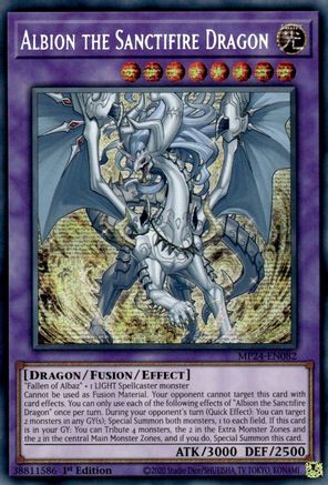 Albion the Sanctifire Dragon [MP24-EN082] Prismatic Secret Rare - Yu-Gi-Oh! - Card Brawlers | Quebec | Canada |