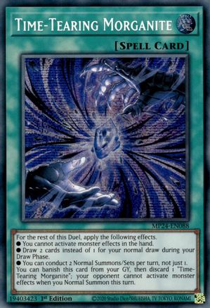 Time-Tearing Morganite [MP24-EN088]  Secret Rare Misprint - Yu-Gi-Oh! - Card Brawlers | Quebec | Canada |