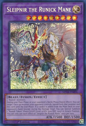 Sleipnir the Runick Mane [MP24-EN096]  Secret Rare Misprint - Yu-Gi-Oh! - Card Brawlers | Quebec | Canada |