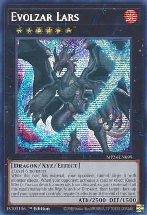 Evolzar Lars [MP24-EN099] Prismatic Secret Rare - Yu-Gi-Oh! - Card Brawlers | Quebec | Canada |