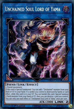 Unchained Soul Lord of Yama [MP24-EN101] Prismatic Secret Rare - Yu-Gi-Oh! - Card Brawlers | Quebec | Canada |