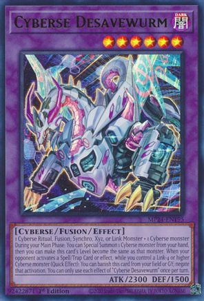 Cyberse Desavewurm [MP24-EN195] Ultra Rare - Yu-Gi-Oh! - Card Brawlers | Quebec | Canada |