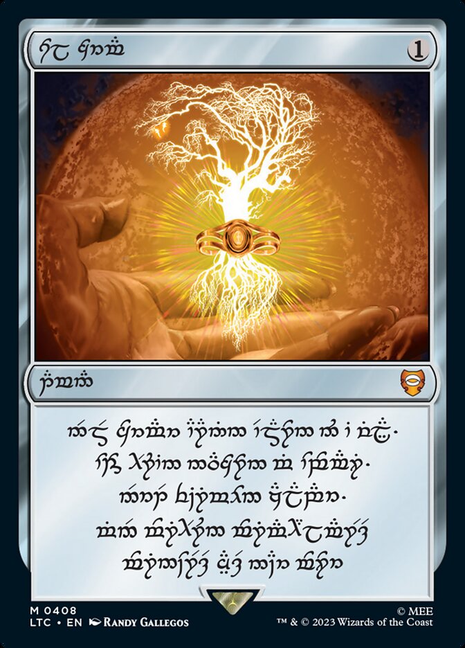 Sol Ring (408) (Elven) [The Lord of the Rings: Tales of Middle-Earth Commander] - Magic: The Gathering - Card Brawlers | Quebec | Canada |