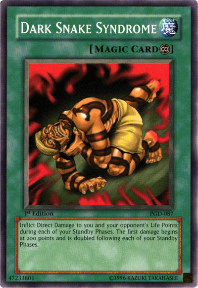 Dark Snake Syndrome [PGD-087] Common - Yu-Gi-Oh! - Card Brawlers | Quebec | Canada |