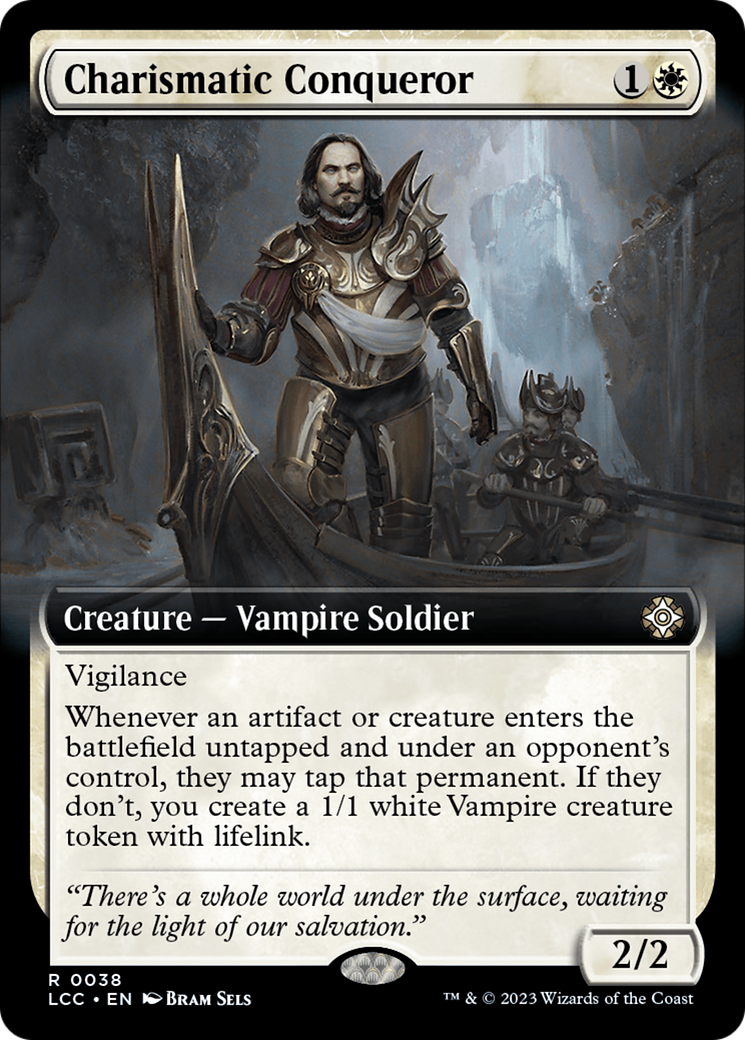 Charismatic Conqueror (Extended Art) [The Lost Caverns of Ixalan Commander] - Magic: The Gathering - Card Brawlers | Quebec | Canada |