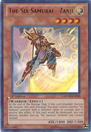 The Six Samurai - Zanji [RYMP-EN092] Ultra Rare - Yu-Gi-Oh! - Card Brawlers | Quebec | Canada |