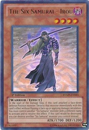 The Six Samurai - Irou [RYMP-EN093] Ultra Rare - Yu-Gi-Oh! - Card Brawlers | Quebec | Canada |