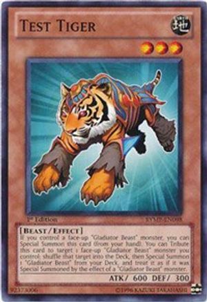 Test Tiger [RYMP-EN098] Common - Yu-Gi-Oh! - Card Brawlers | Quebec | Canada |